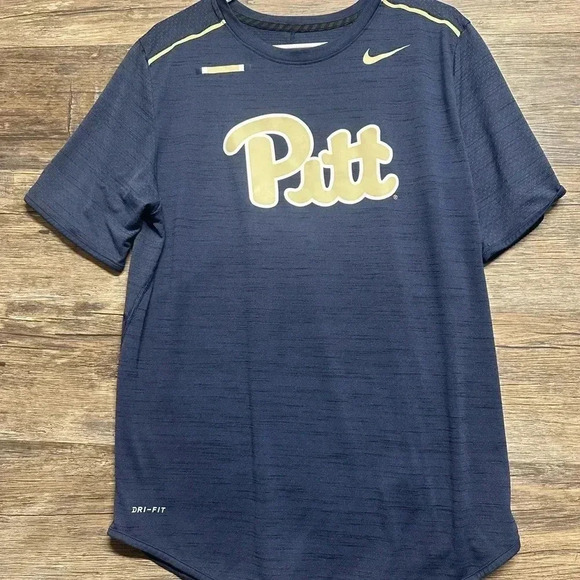 Nike Navy Pitt Dri-FIT Men's Shirt - Picture 1 of 4